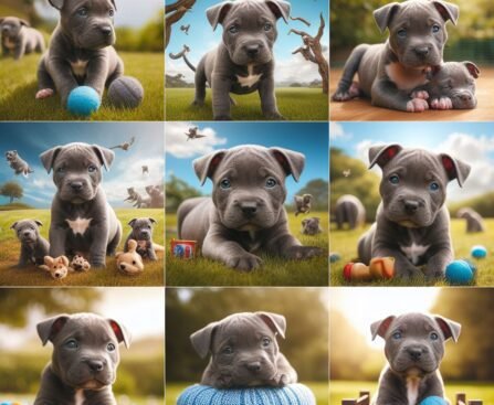 Discover the world of Blue Pitbull Puppies